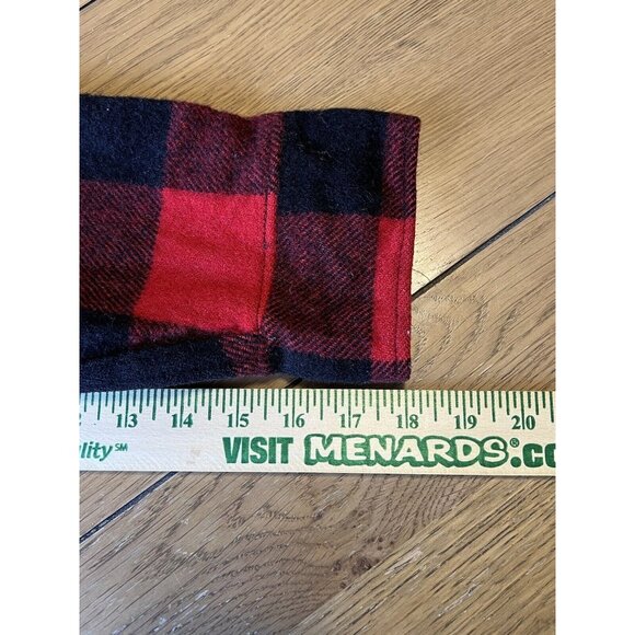 Woolrich Mackinaw Buffalo Plaid Wool Full Zip Hunting Jacket 124 - Men's Vintage - Picture 14 of 16